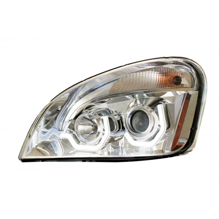 Driver Side Freightliner Cascadia Crystal LED Projection Headlight