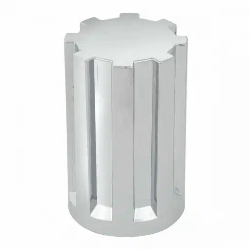 33mm Gear Chrome Plastic Lugnut Cover