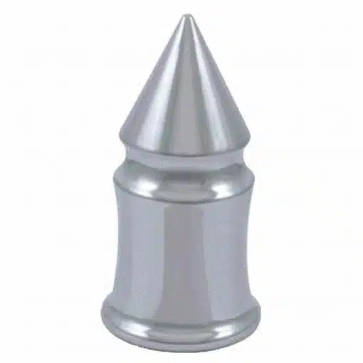 33mm V-Spike Chrome Plastic Lugnut Cover