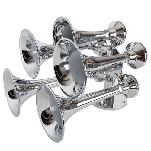 Dual Chrome Truck horn 15.5  TH15