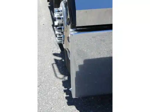 Peterbilt 359 Boxed End Bumper with Tow Hole