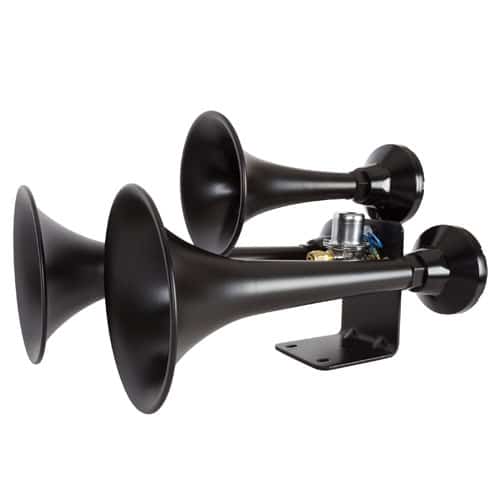 Outlaw 3 Bell Black Train Horn » 75 Chrome Shop