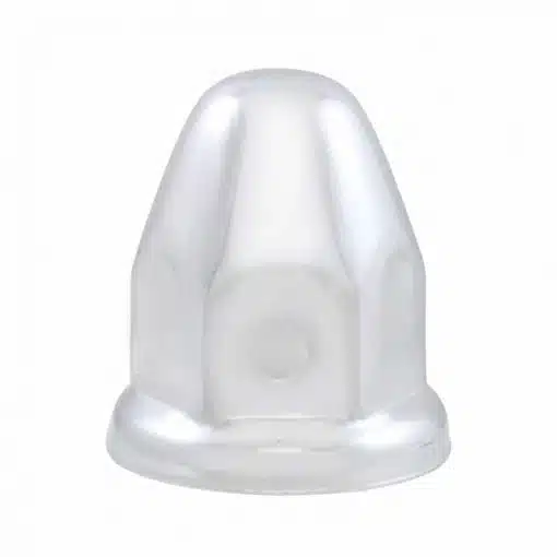 1 1/2" Bullet Flanged Chrome Lugnut Cover