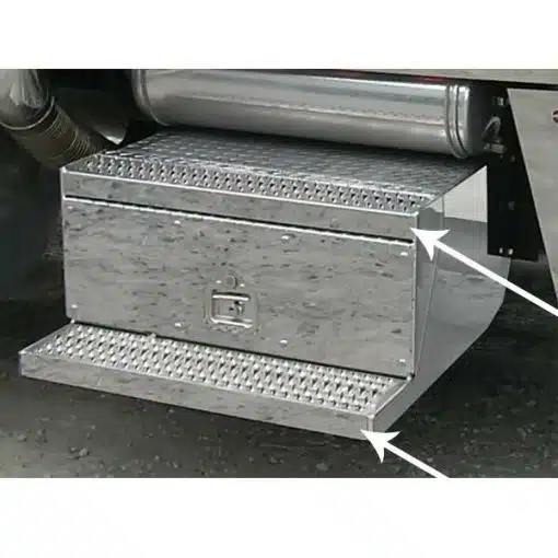 Peterbilt Battery or Toolbox Step Trim