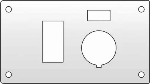 Kenworth 02-04 Stainless Steel Washer Control with Switch Trim