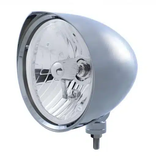 "CHOPPER" Billet Style Chrome Headlight - Razor Visor for Auto/Truck