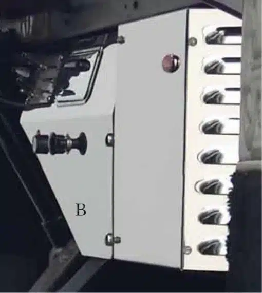Peterbilt 359 Heater Control Panel