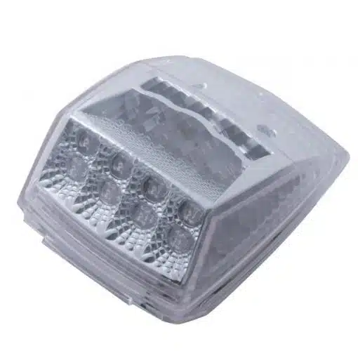 Kenworth Clear/Amber 17 LED  Cab Light with Reflector