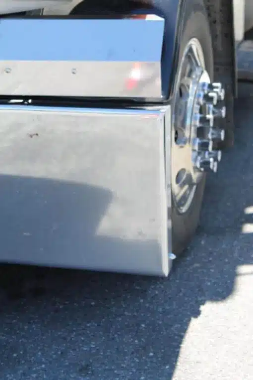 Peterbilt 389 Boxed End Bumper with Tow Holes