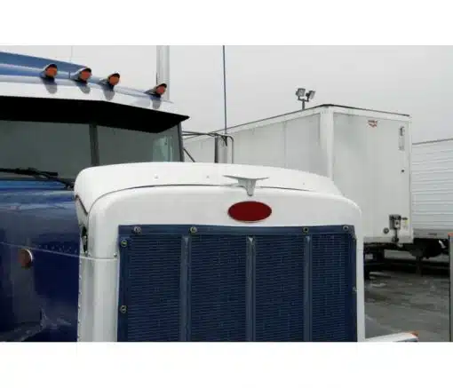 Peterbilt 379 Short Hood Stainless Bug Shield