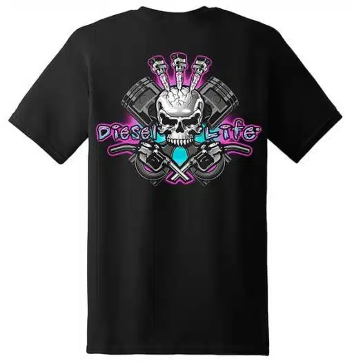 Ladies Diesel Life Injector T-Shirt