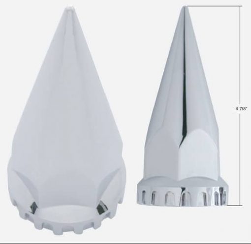33mm Plastic 5" Spike Lugnut Covers