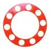 Orange Beauty Ring Protector  10 Hole