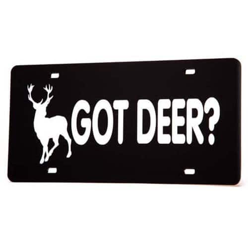Got Deer Mirrored Tag