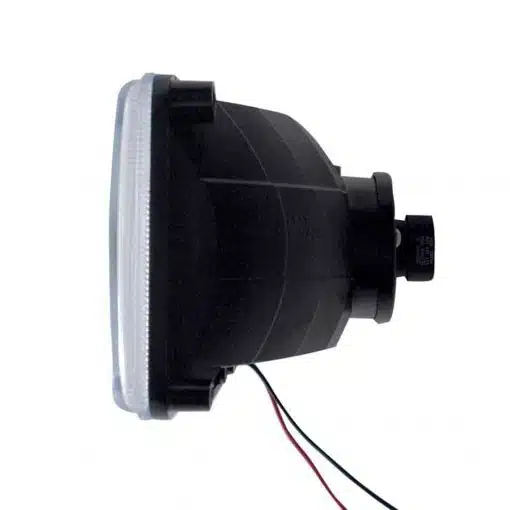 4" X 6" Crystal Headlight With 9 White LED Position Light - Low Beam-ULTRALIT - Image 2