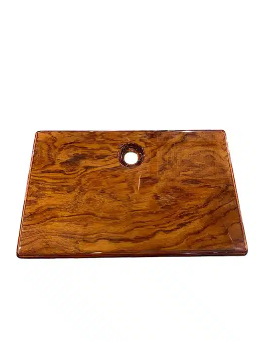 Peterbilt 370 Glove Box Cover Rosewood