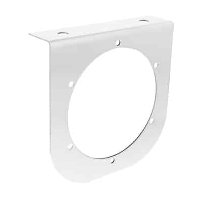 Stainless  4" Round Light Bracket with Flange
