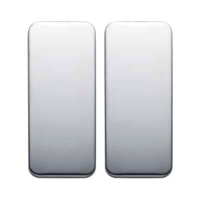 Peterbilt Stainless Steel Vent Door Cover - Plain
