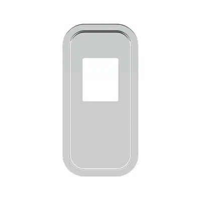 Peterbilt Stainless Shift Plate Cover - 4-5/8"
