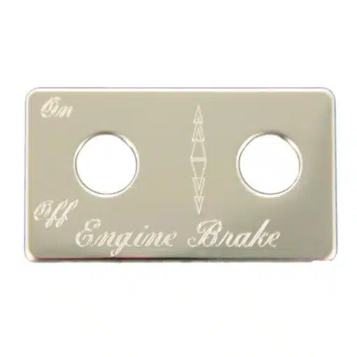 Peterbilt 1987-2000 2 Switch Engine Brake Plate