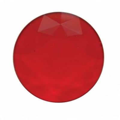 Red Jewel Dome Lens