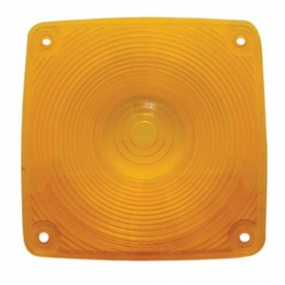 Amber Square 4 Hole Lens