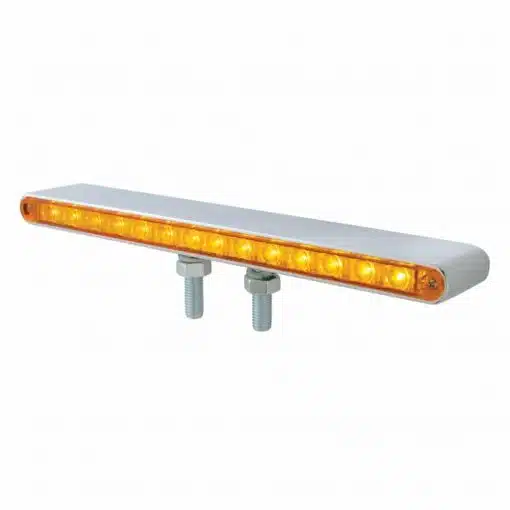 9" Double Face LED Strip Light Red/Amber