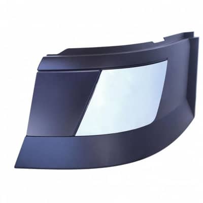 Chrome Plastic Volvo Bumper Trim Passenger Side