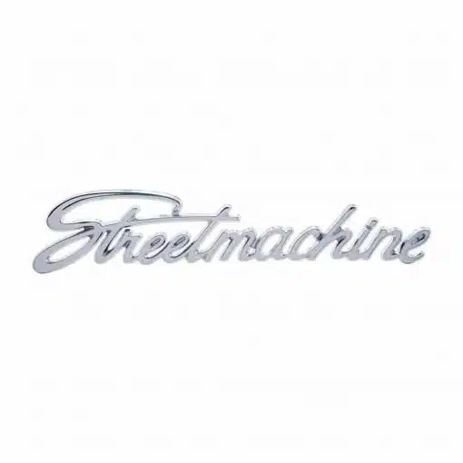 Chrome Diecast Street Machine Emblem