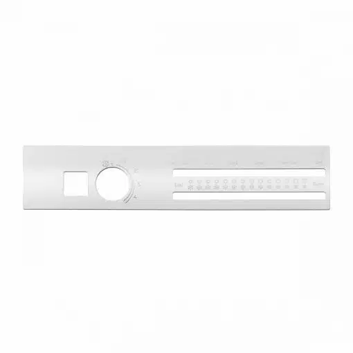 Freightliner Stainless Steel Heater Plate w/ Hole
