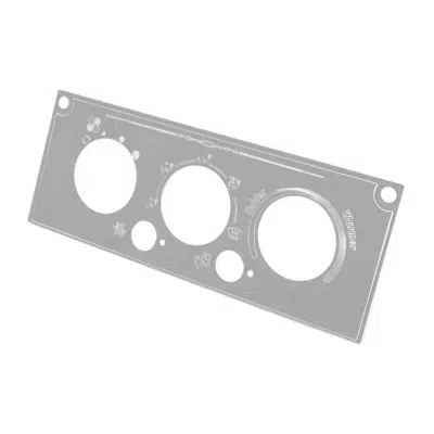 Kenworth 2002-2005 AC Control Plate