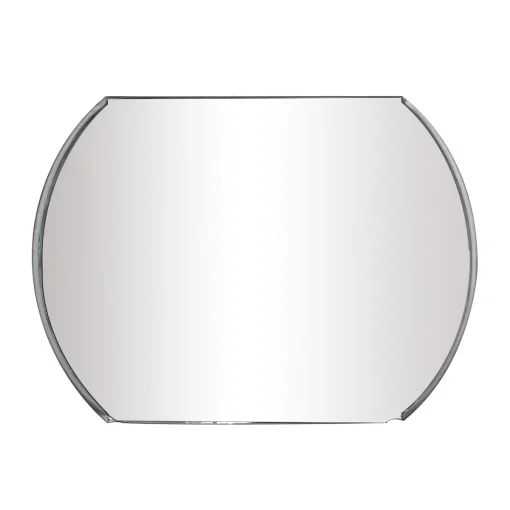 STICK-ON CONVEX SPOT MIRROR IN SEMI-RECTANGULAR