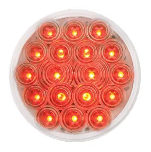4" Red Fleet LED Light - 18 Diodes - Image 2