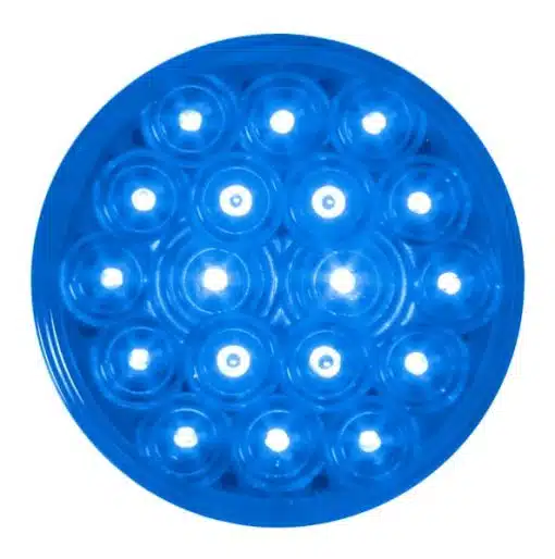 4″ Blue Fleet LED Light – 18 Diodes