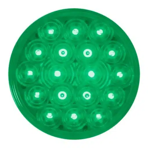4″ Green Fleet LED Light – 18 Diodes