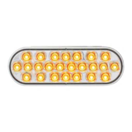6" Amber Pearl LED Light - 24 Diodes - Image 2