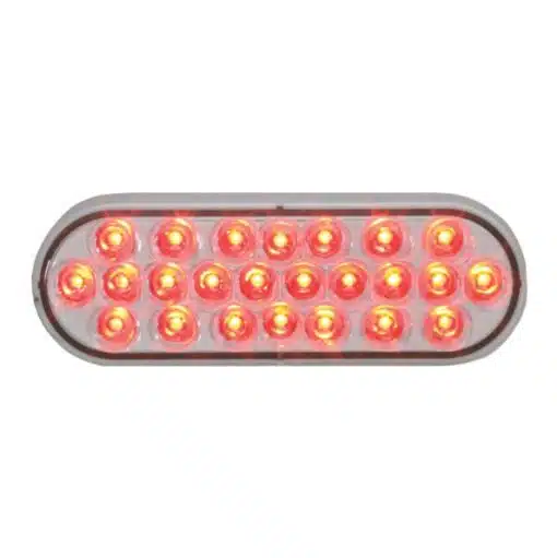 6" Red Pearl LED Light - 24 Diodes - Image 2