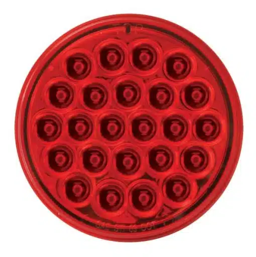 4" Red Pearl LED Light - 24 Diodes - Image 3