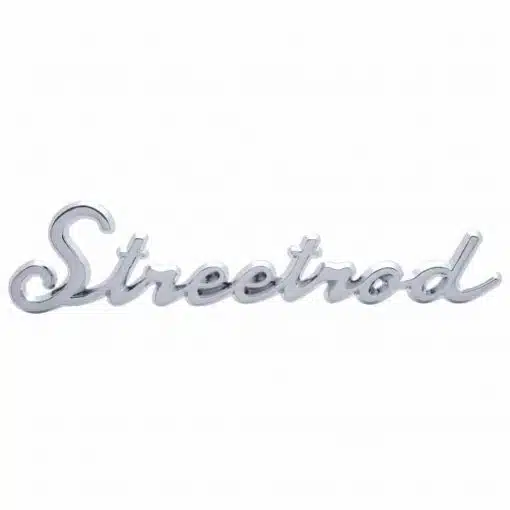 Chrome Diecast Streetrod Emblem