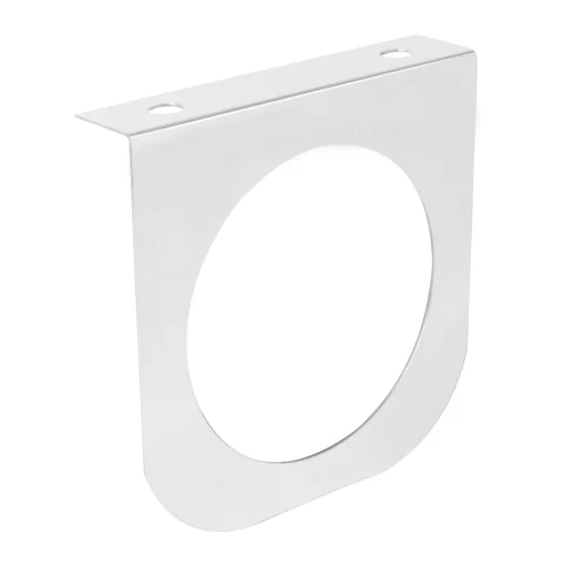 Chrome 4" Round Light Bracket