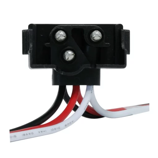 3 Prong Flat Continuous Pigtail
