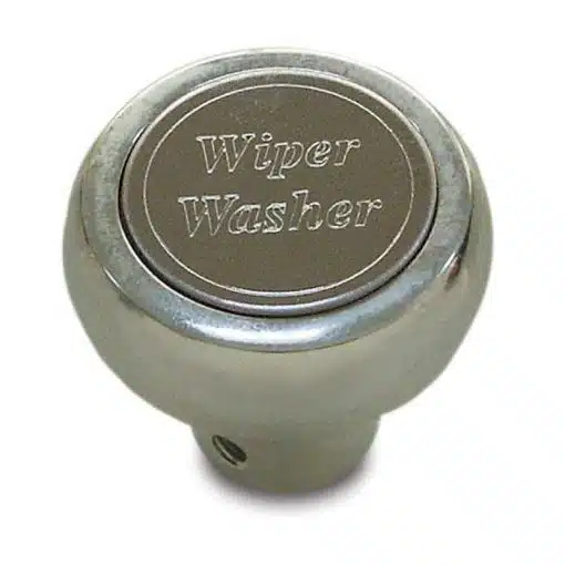 Chrome Aluminum Wiper-Washer Knob