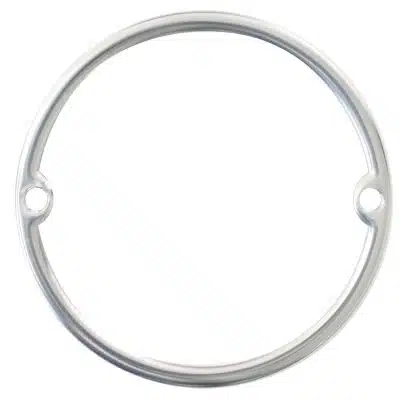 Stainless Round Cab Light Bezel