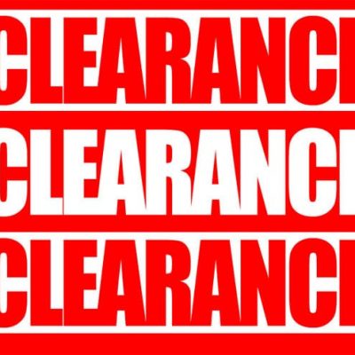 Clearance Items