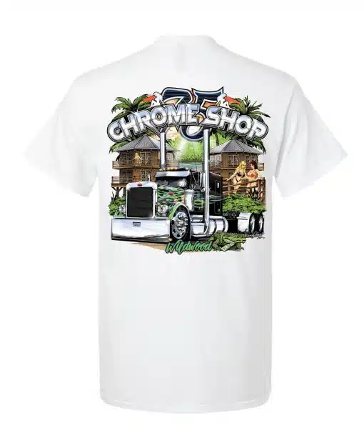 New Chrome Shop Springs T-Shirt - White