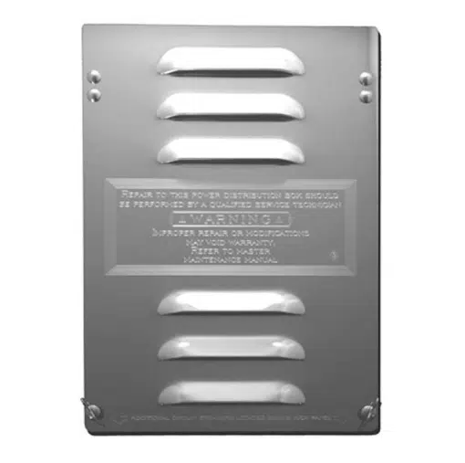 Kenworth 2001 & Older Louvered Fuse Door
