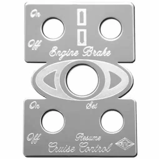 Peterbilt 2001-2005 Engine Brake & Cruise Control Switch Plate