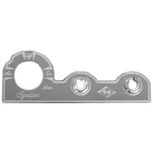 Peterbilt 2001-2005 Ignition Dimmer Wiper Switch Plate