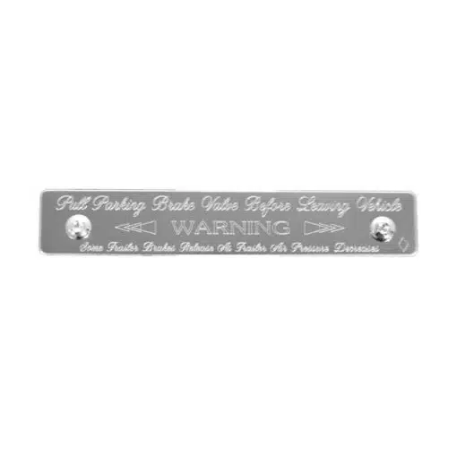 Peterbilt Parking Brake Statement