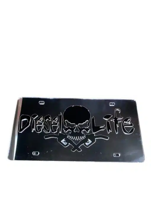 Diesel Life Mirrored Tag - Image 3